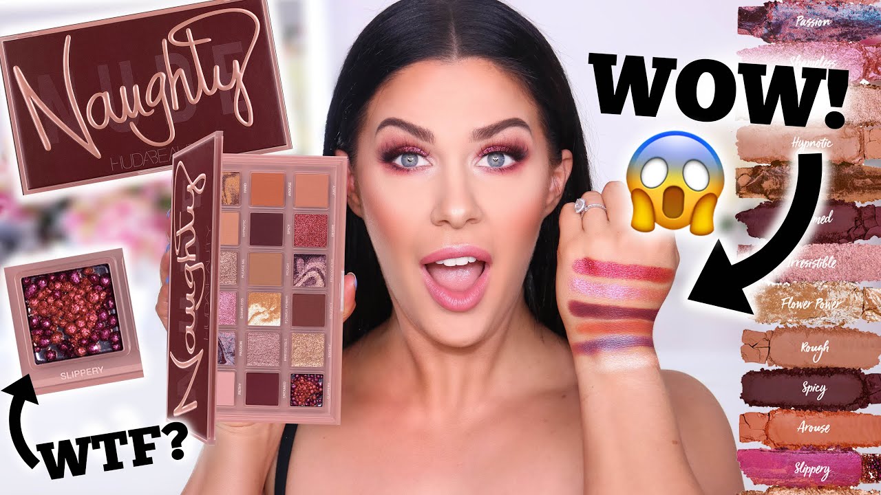 Huda Beauty Naughty Nude Eyeshadow Palette Review, Demo & Swatches