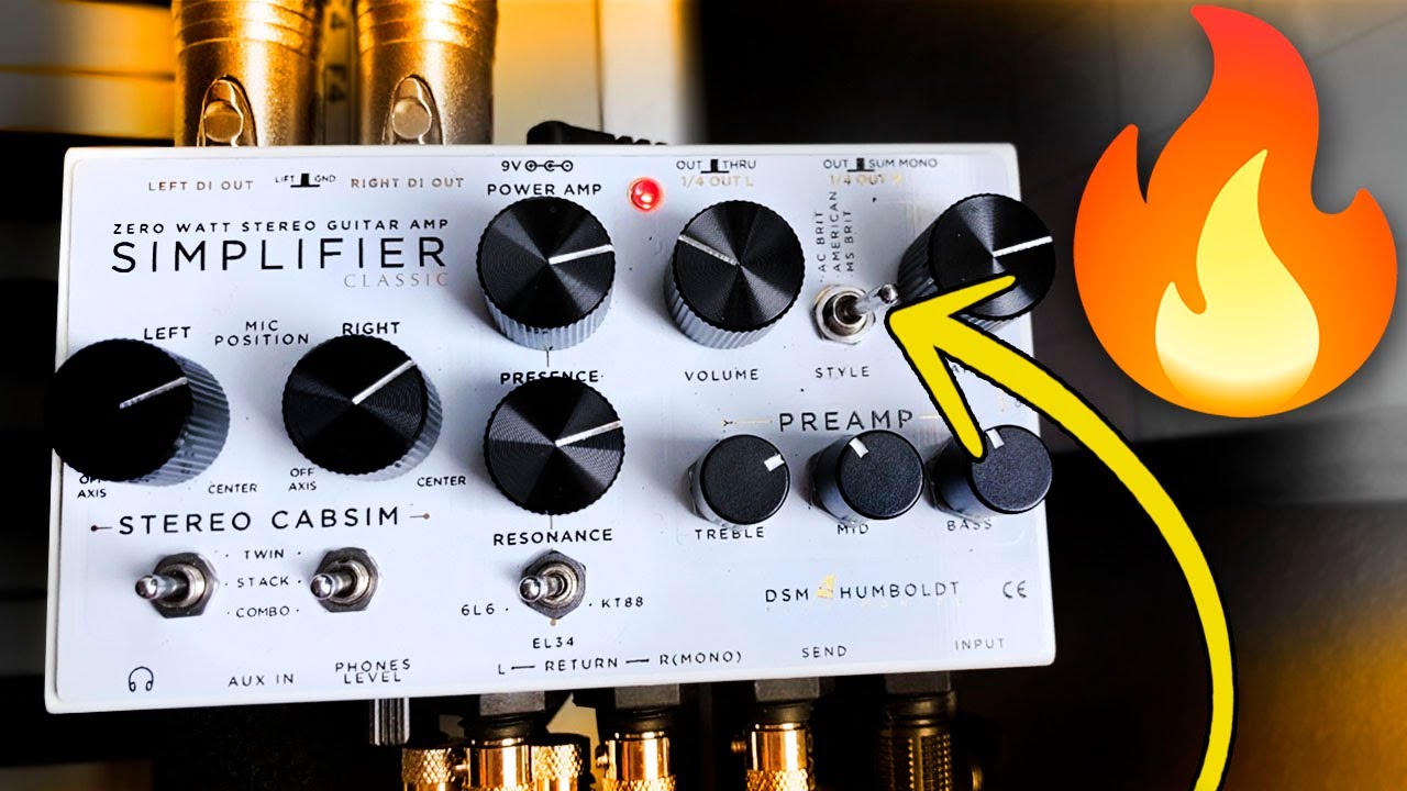 DSM Humboldt SIMPLIFIER CLASSIC | Modo MARSHALL 🔥 - R.G.R.