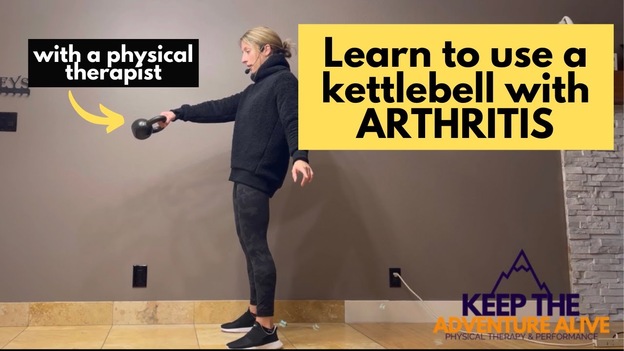 KETTLEBELL Beginner Workout with a Physical Therapist | Get Strong with Arthritic Joints