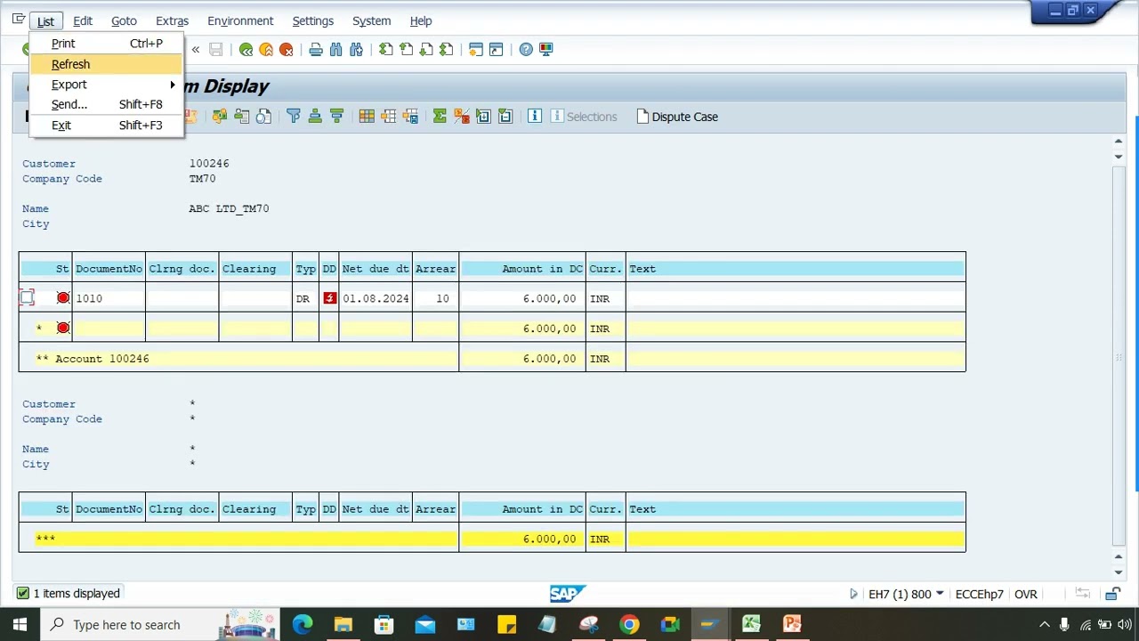 Dunning Process_2 in SAP AR | Step-by-Step in Hindi