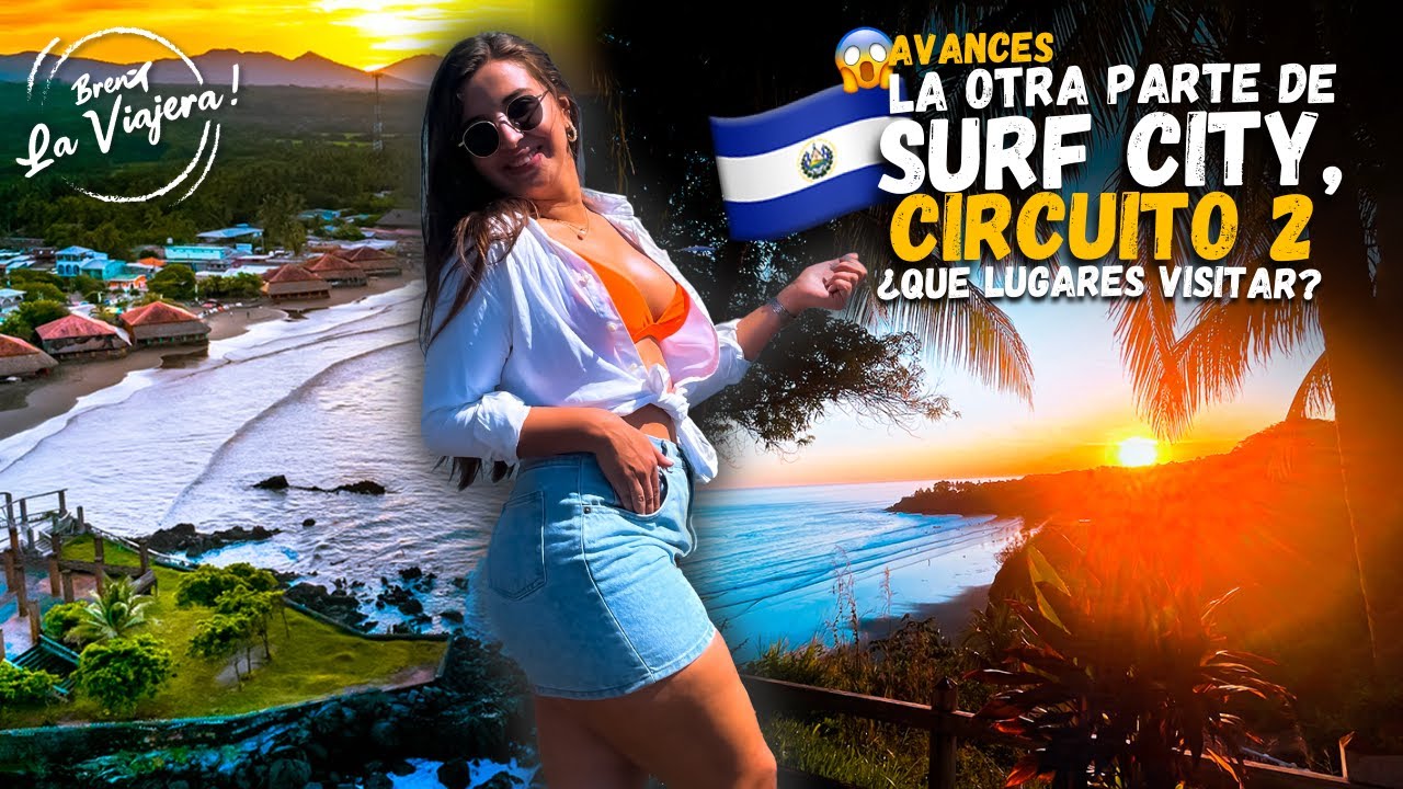 Surf City 2 NUEVOS AVANCES, en el oriente de #elsalvador, Playa las flores, punta mango