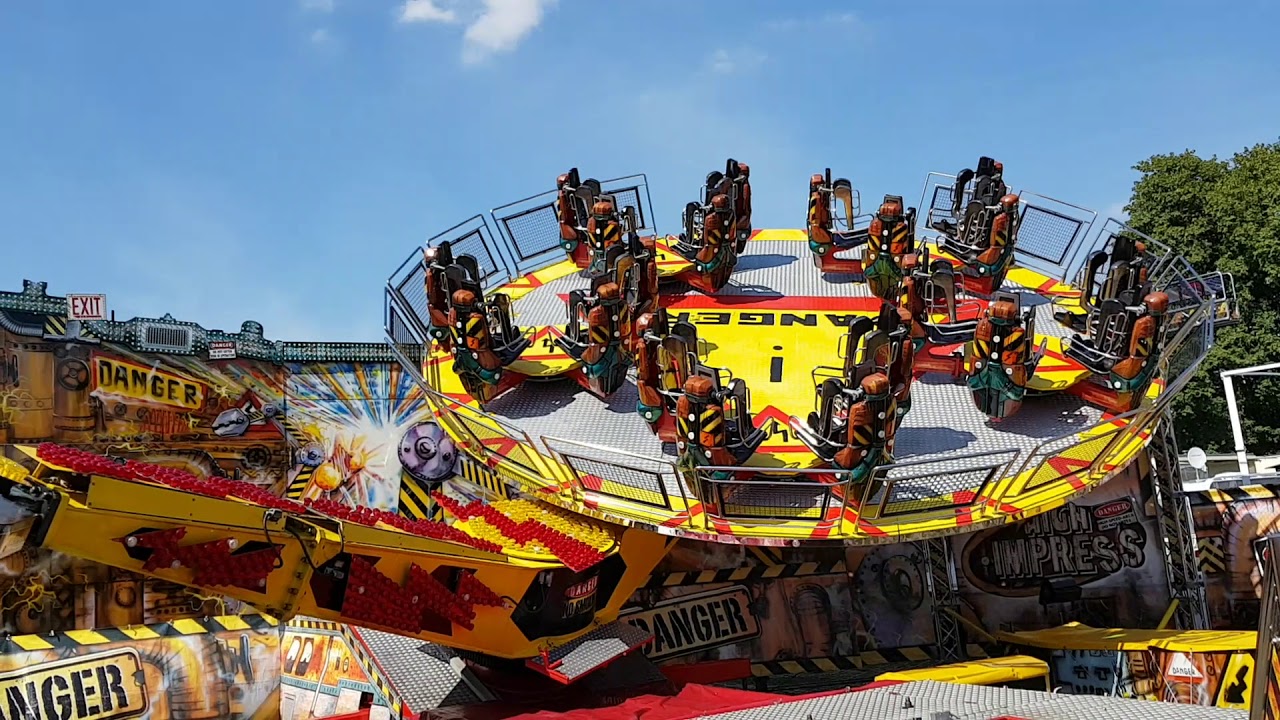 High Impress - Oberschelp (Testfahrt)Video Mariä-Himmelfahrtskirmes Warendorf 2018