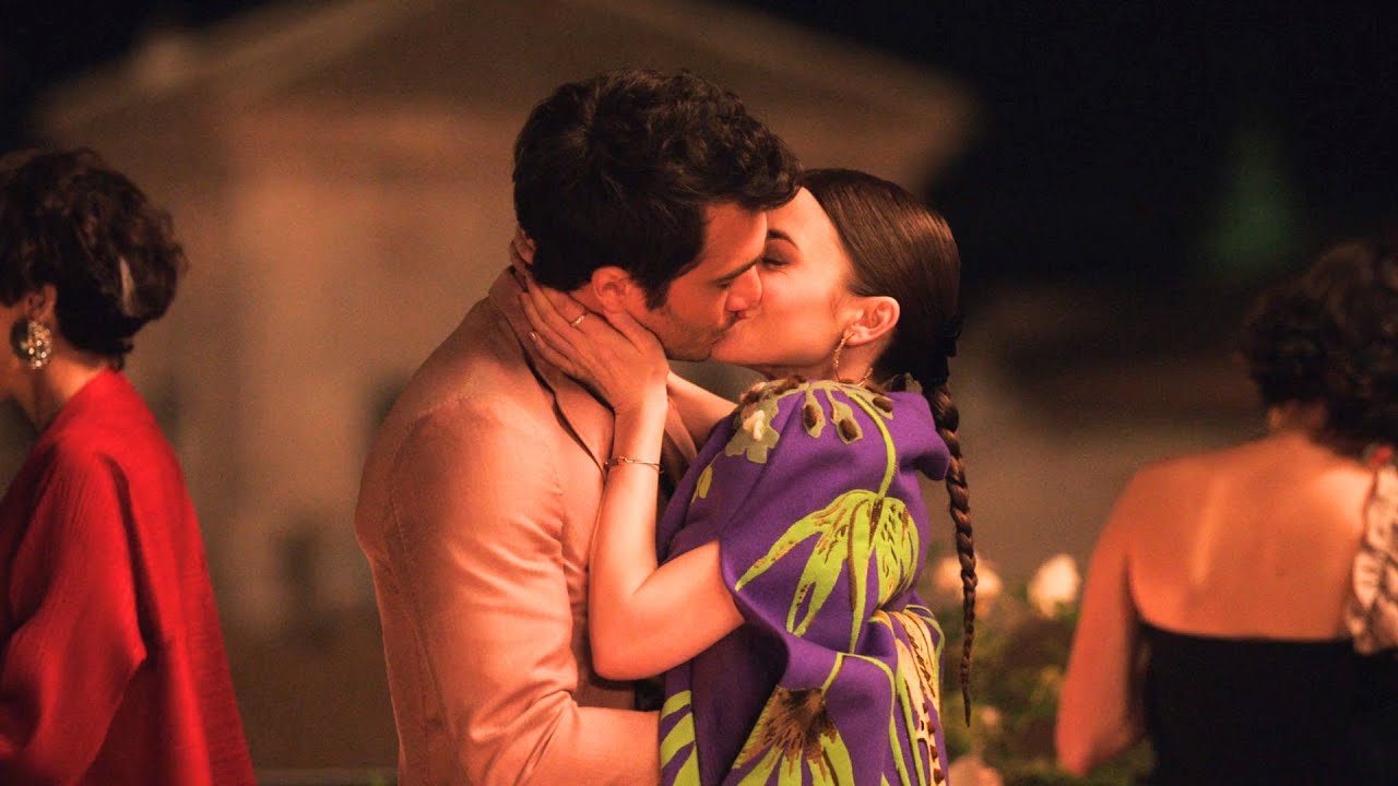 Emily & Marcello | Kiss Scene | Emily in Paris - Season 4 Part 2