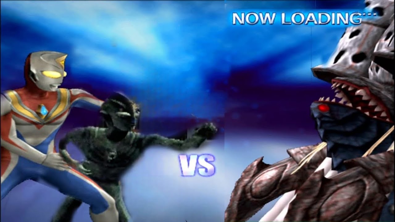 DYNA SAVE TIGA, TAG TEAM ULTRAMAN DYNA & STONE TIGA VS GATANOZOA PCSX2!!!ウルトラマン Ultraman FE3