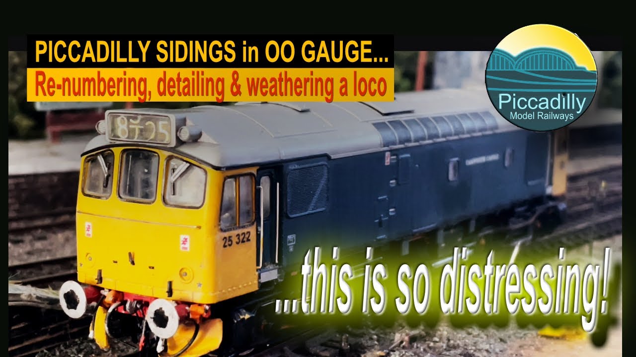 Re-numbering, detailing & weathering a loco