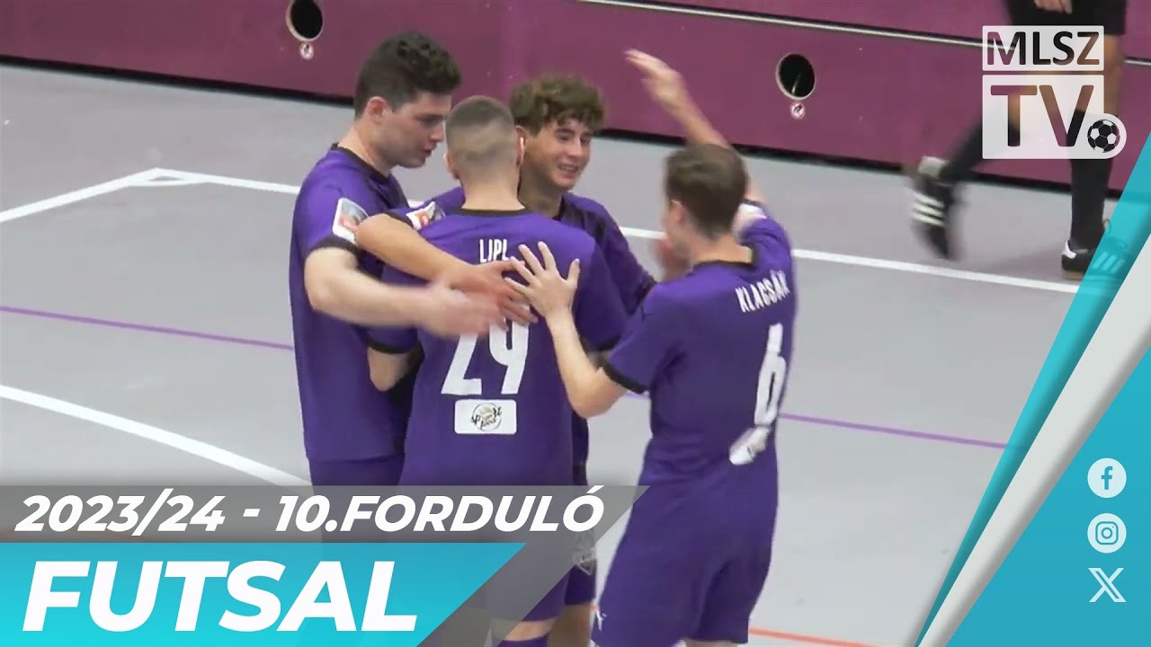 Újpest FC-220VOLT – Aramis SE | 8-3 | Férfi Futsal NB I | 10. forduló | MLSZTV