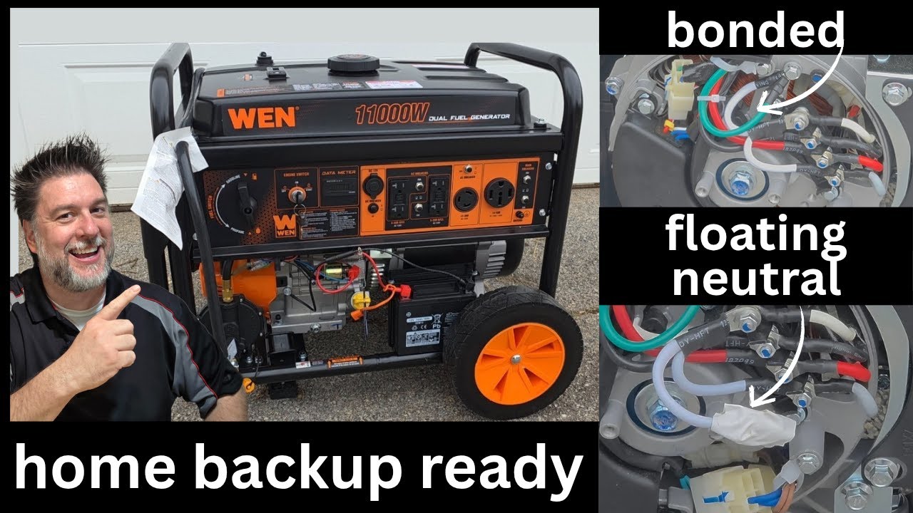 Do This First ⚠️ Before Using a Generator for Your House - 🔌 Converting to a Floating Neutral ⚡🏠