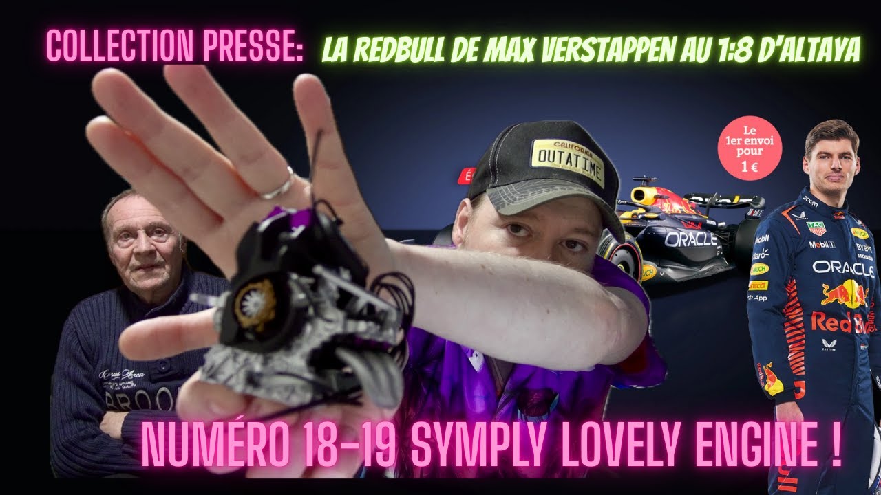 La fin du Moteur de la Red Bull de Max Verstappen,  N°18 19