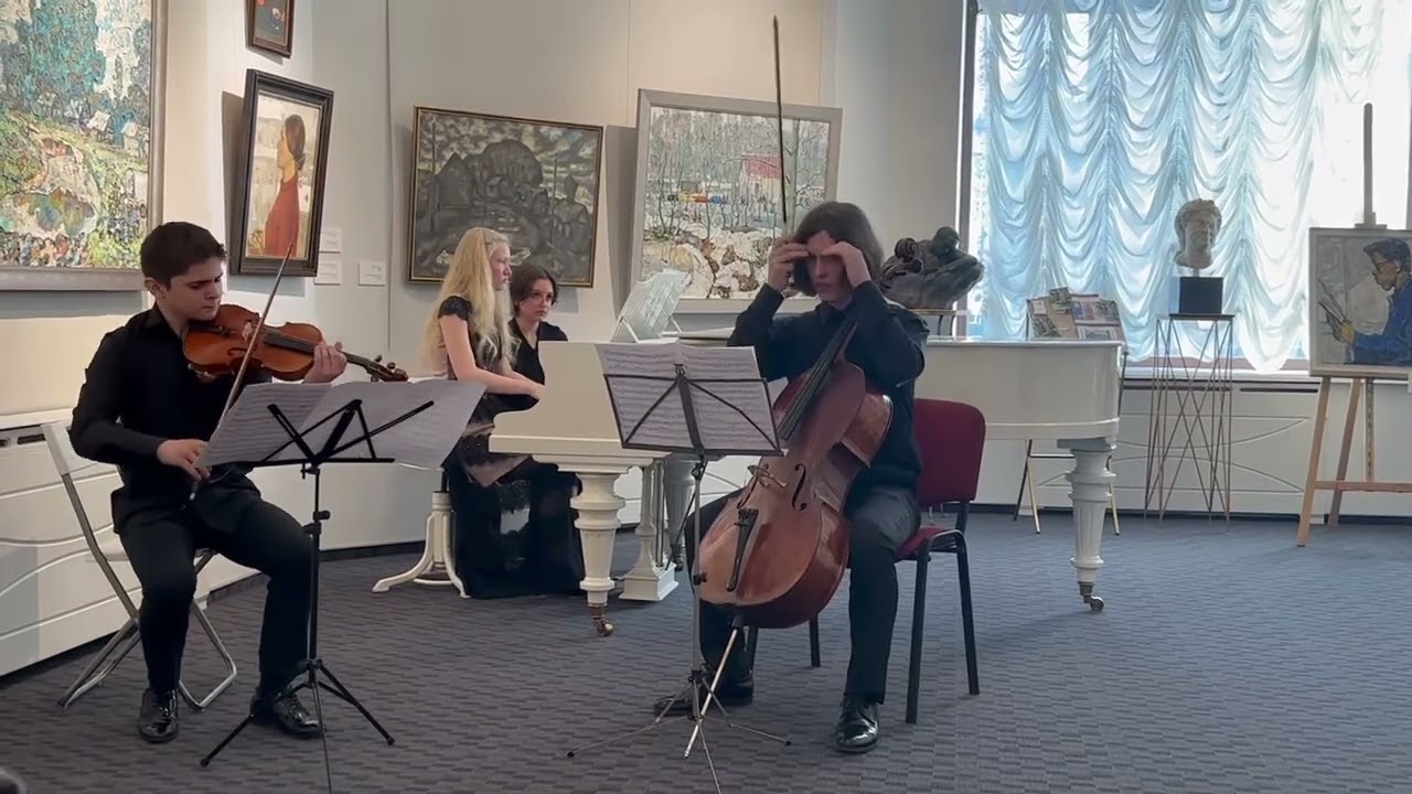 Mendelssohn Trio n1 in d-minor, op49 1mvmnt