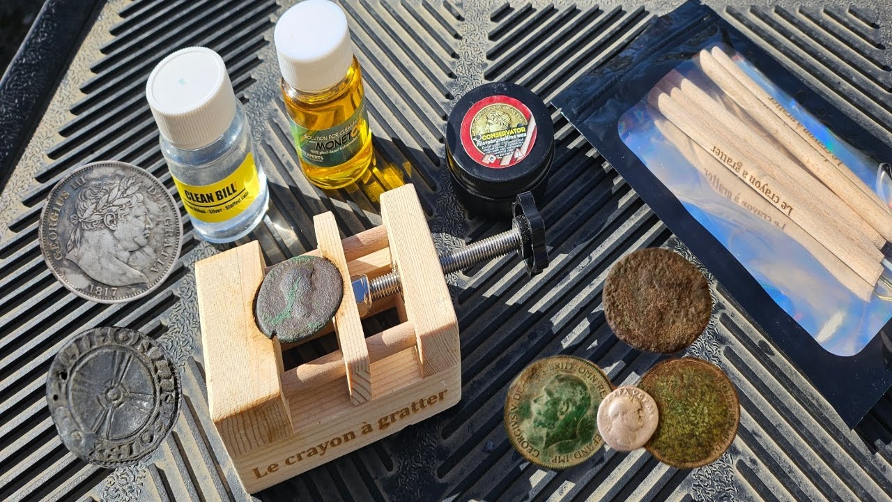 The ULTIMATE coin & artefact Cleaning Kit - What's Inside?
