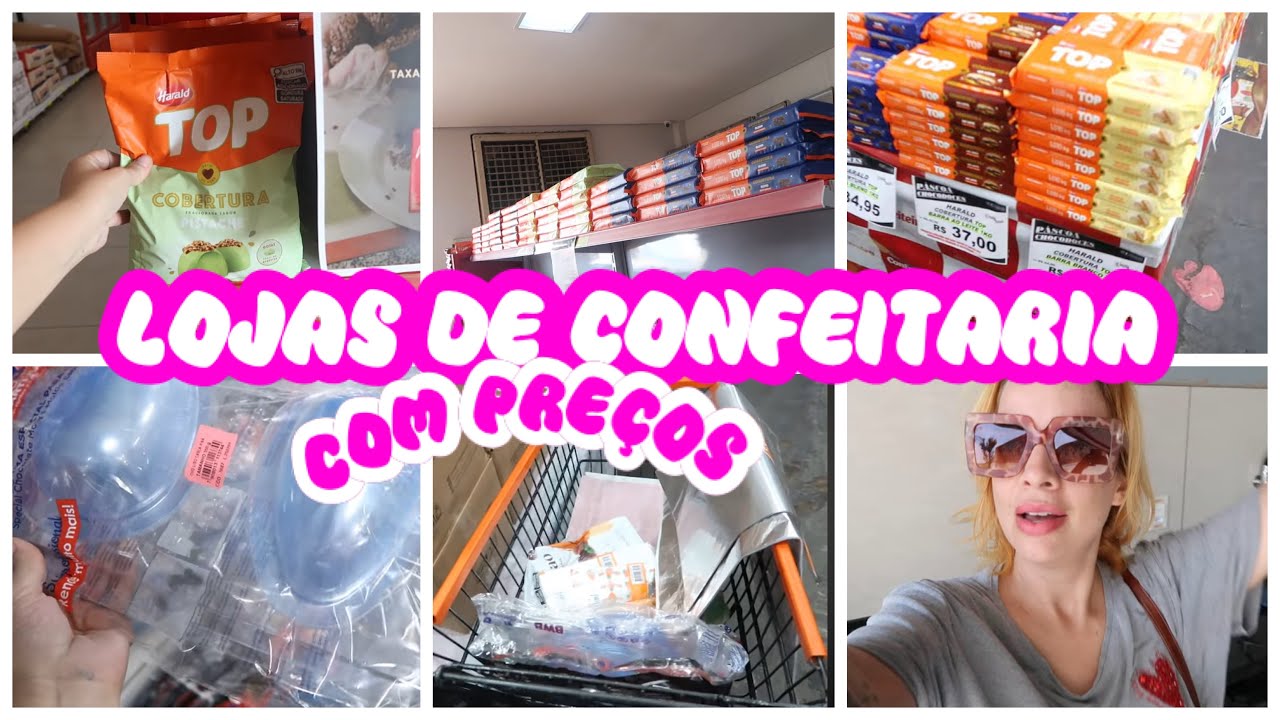 COMPRAS FÍSICAS PARA A PÁSCOA 2026 E PARA CONES TRUFADOS - ESTOQUE DE PÁSCOA