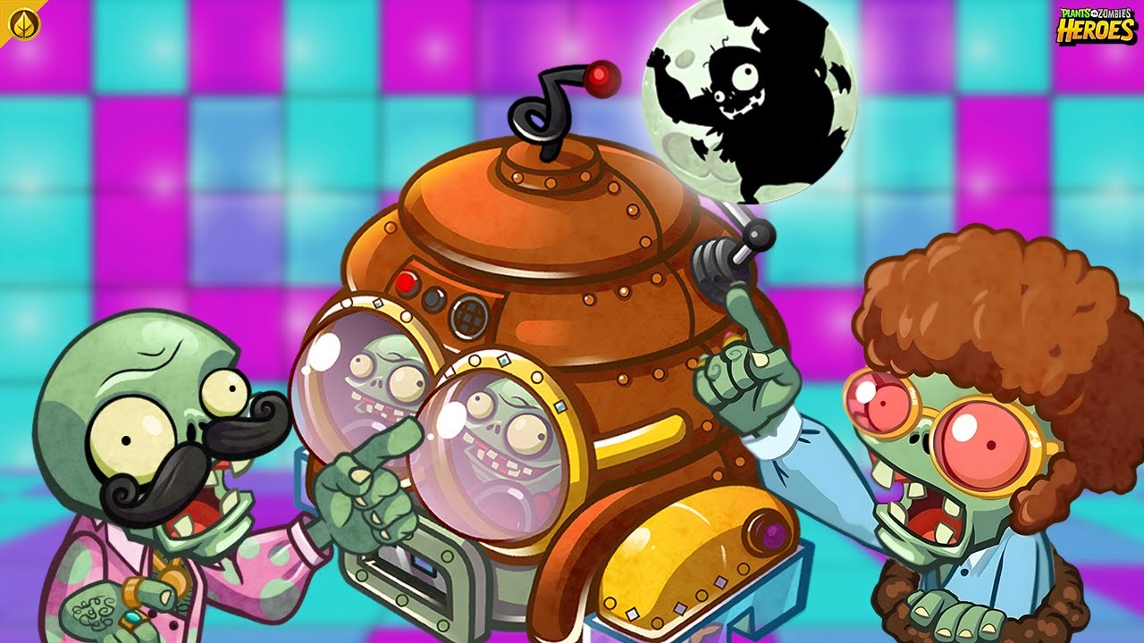 DISCOTRÓN 3000 + LUNA MALVADA | Plants vs. Zombies: Heroes