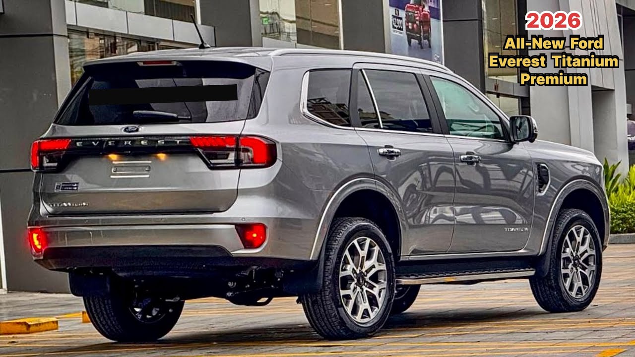 New Arrival! 2026 All-New FORD Everest Titanium AWD Premium : Comfortable Interior and Exterior Show