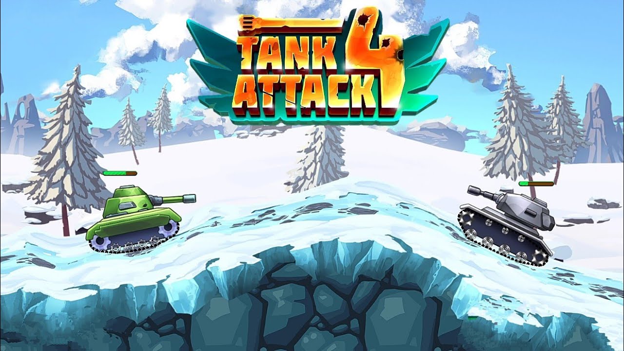TANK ATTACK 4! НОВАЯ КРУТАЯ ИГРА ПРО ТАНКИ! МОЙ ПЕРВЫЙ БОЙ! Tank Attack 4