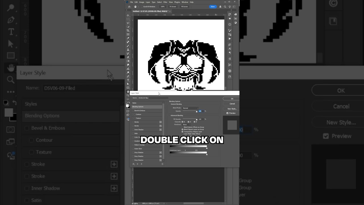 How to make Pixel Art in Photoshop