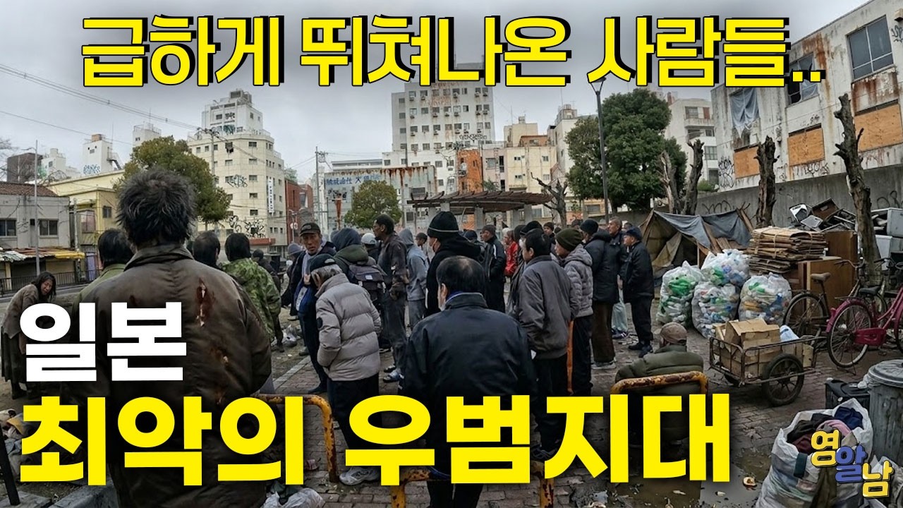 완전히 나락.. 일본 최악의 우범지대 근황