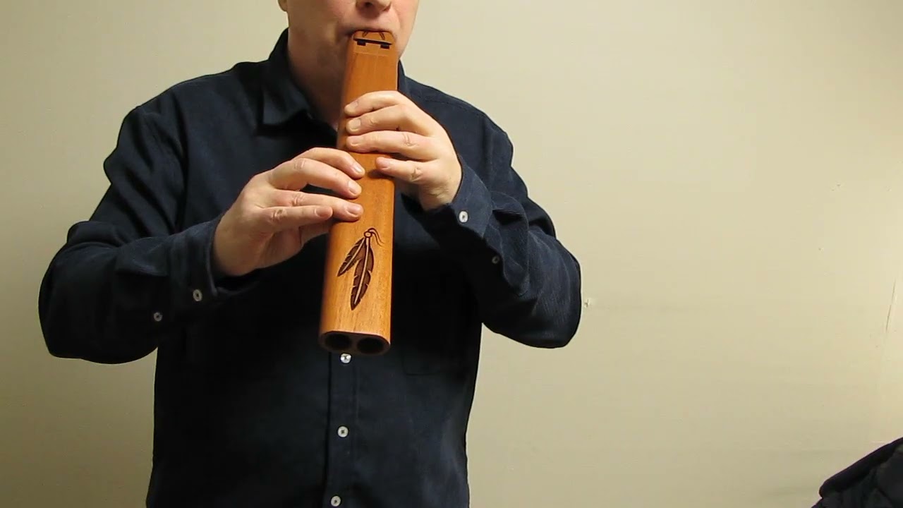 High Spirits at Dusk (High Spirits Double Nova flute in F#m, Spanish cedar)