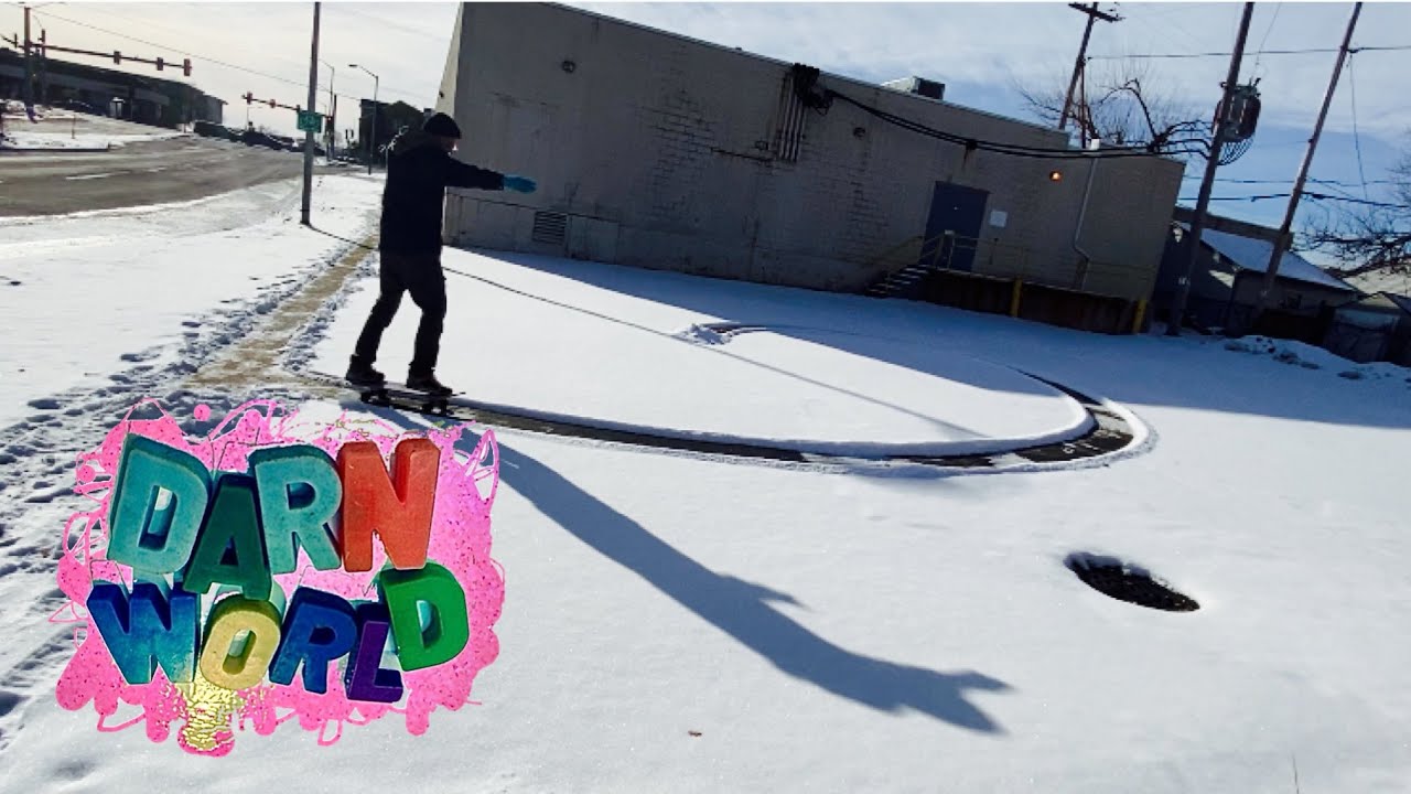 episode 112: DARN WORLD SKATEBOARDS presents SNOW MOTION One More Time Around Wisconsin Winter sk8 
