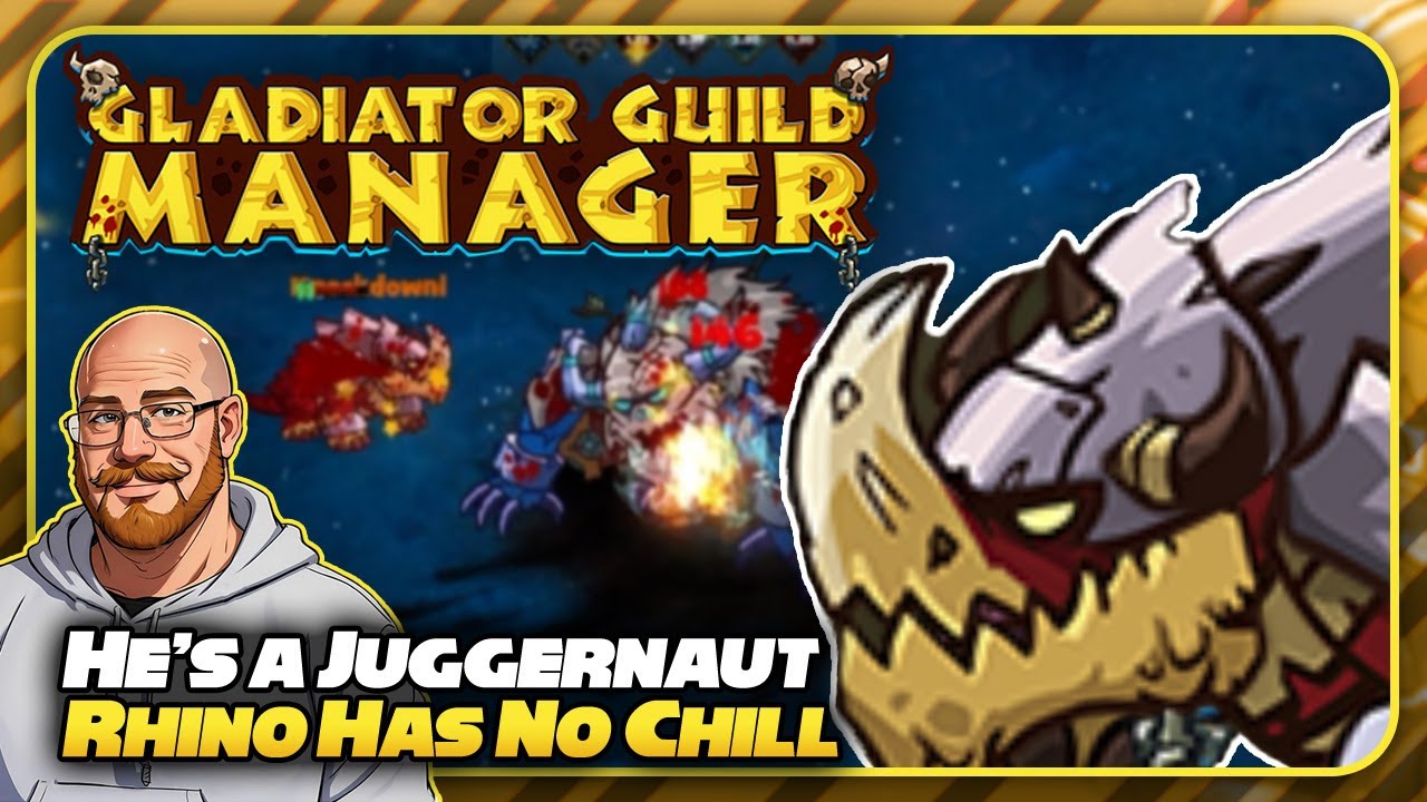 NOTHING Gets Past the Rhino!! | Gladiator Guild Manager | 05
