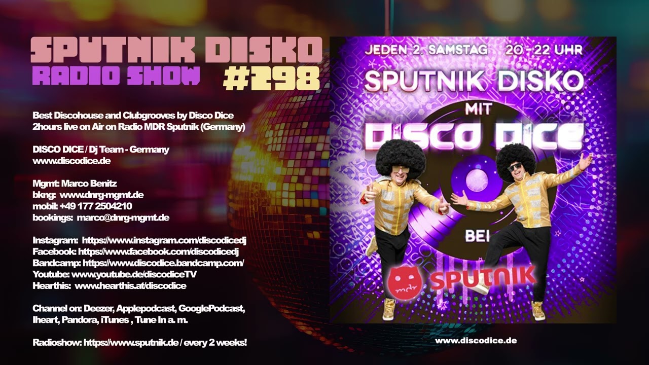 Sputnik Disko #298 live OnAir by Radio MDR Sputnik