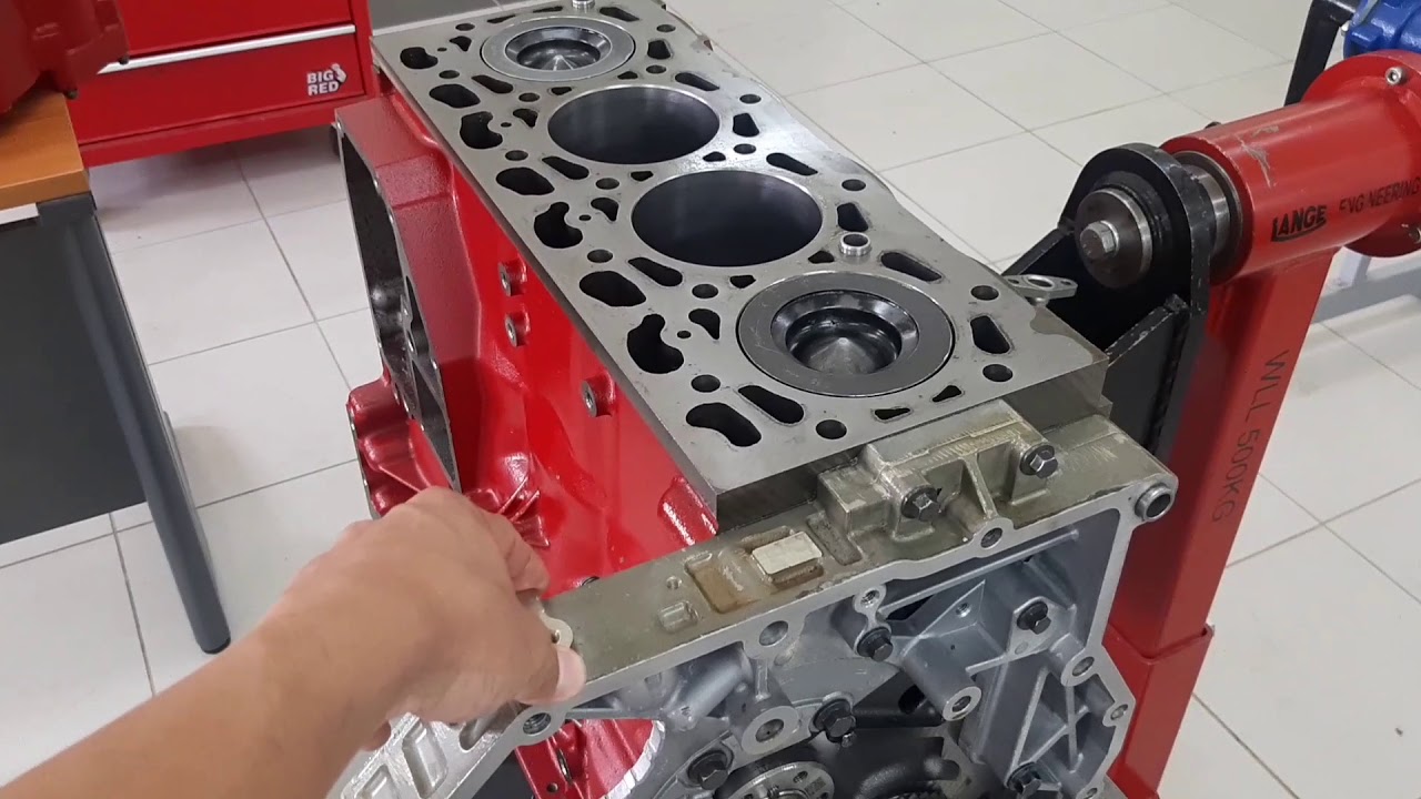 Engine Timing, Flywheel Housing & Front Cover Installation (English)
