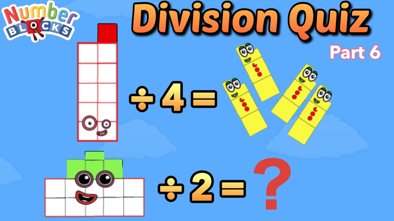 Numberblocks Learn Division Part 6｜Math Division for Kids