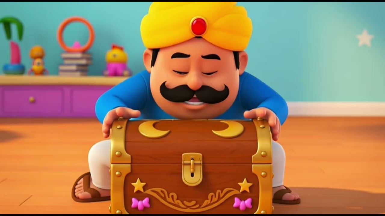 Chhota Taara Muskuraya ⭐😊 | Hindi Rhymes for Kids | Sweet Bedtime Cartoon Song