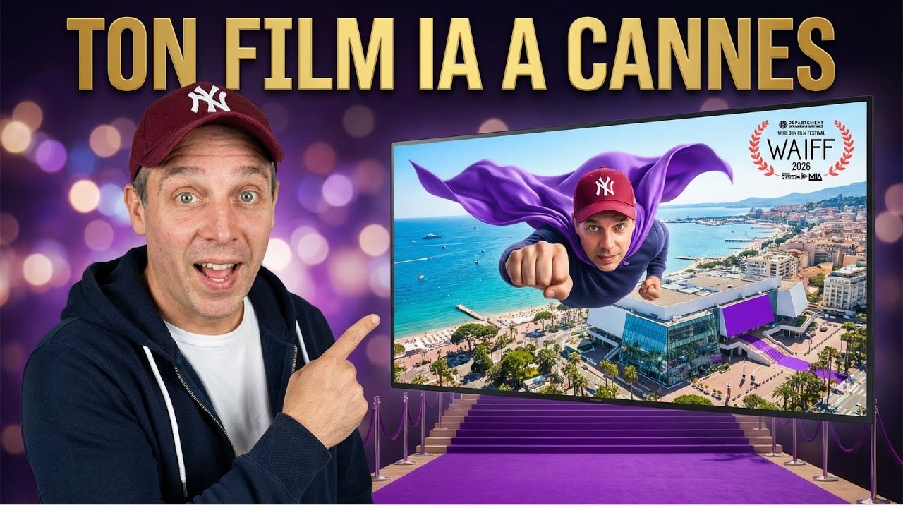 Comment créer une Vidéo 100% IA (Film, Pub) à ton IMAGE ? - WAIFF 2026