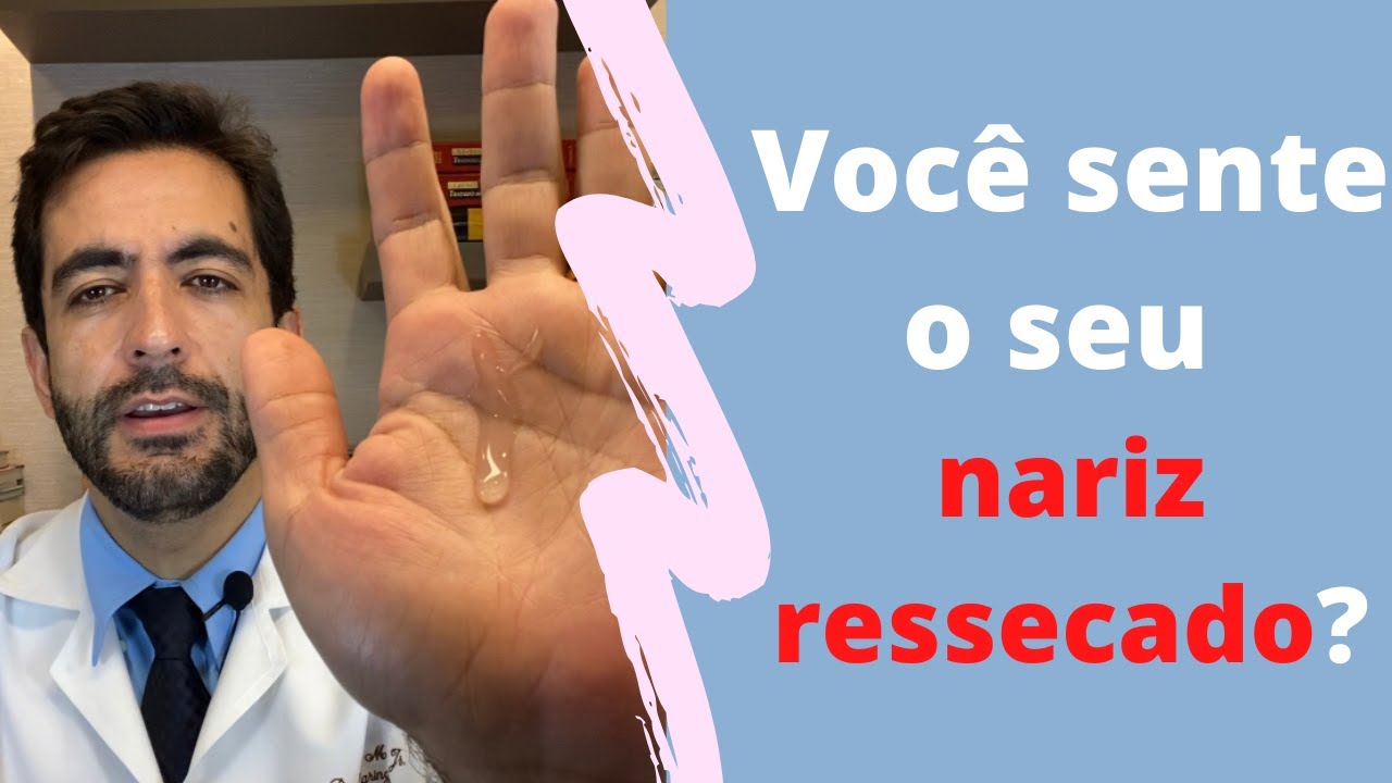 Como evitar o NARIZ RESSECADO e nāo sinta mais ele arder- Dr. Paulo Mendes Jr - Otorrino em Curitiba