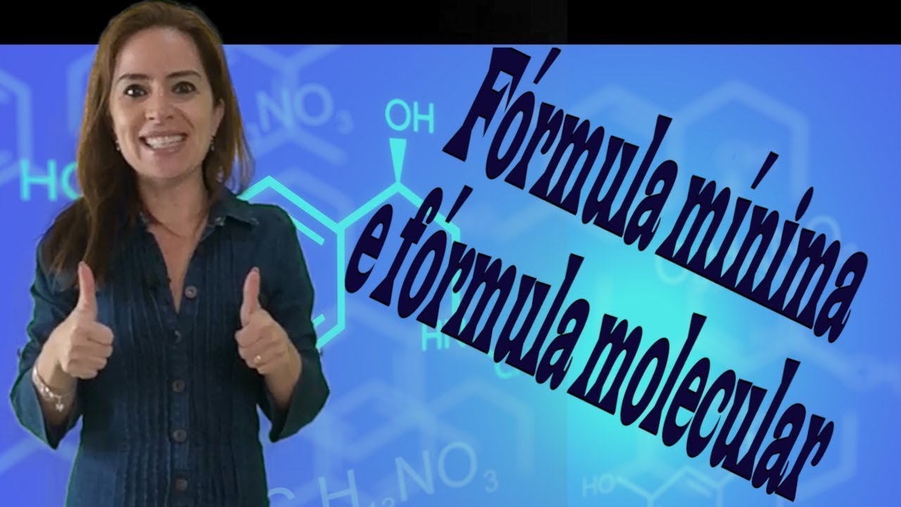 Fórmula mínima (empírica) e fórmula molecular: conceito e resolução de exercício.