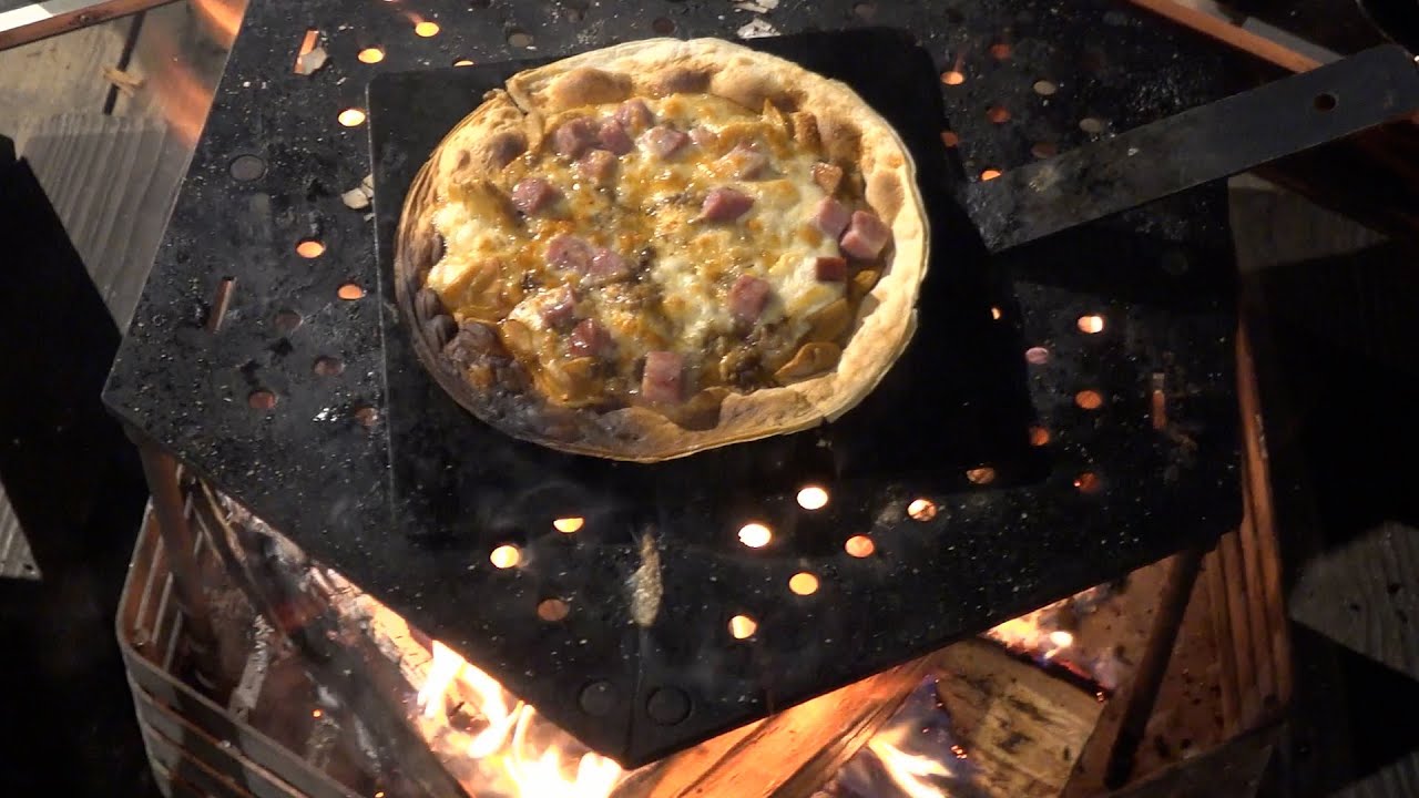 BBQで手作りピザ焼いた【サウナ旅行#6】