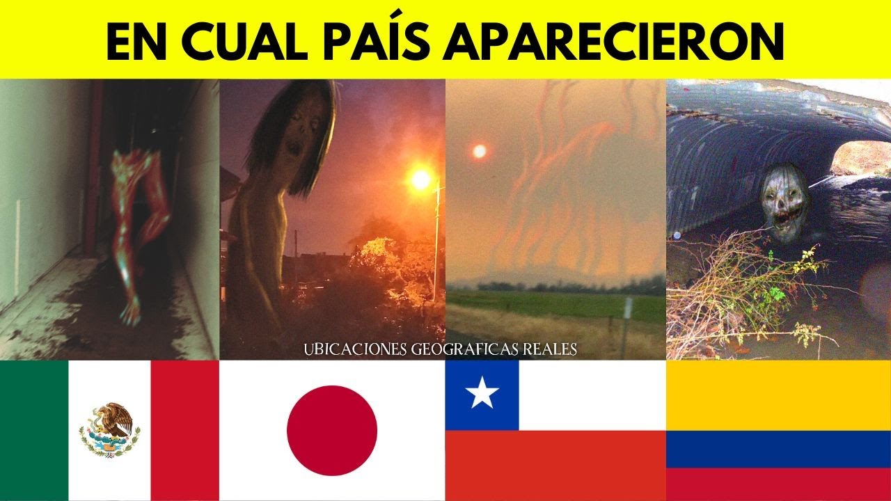 Donde viven los monstruos de Trevor Henderson | Monstruos Found Footages | Posibles Locaciones