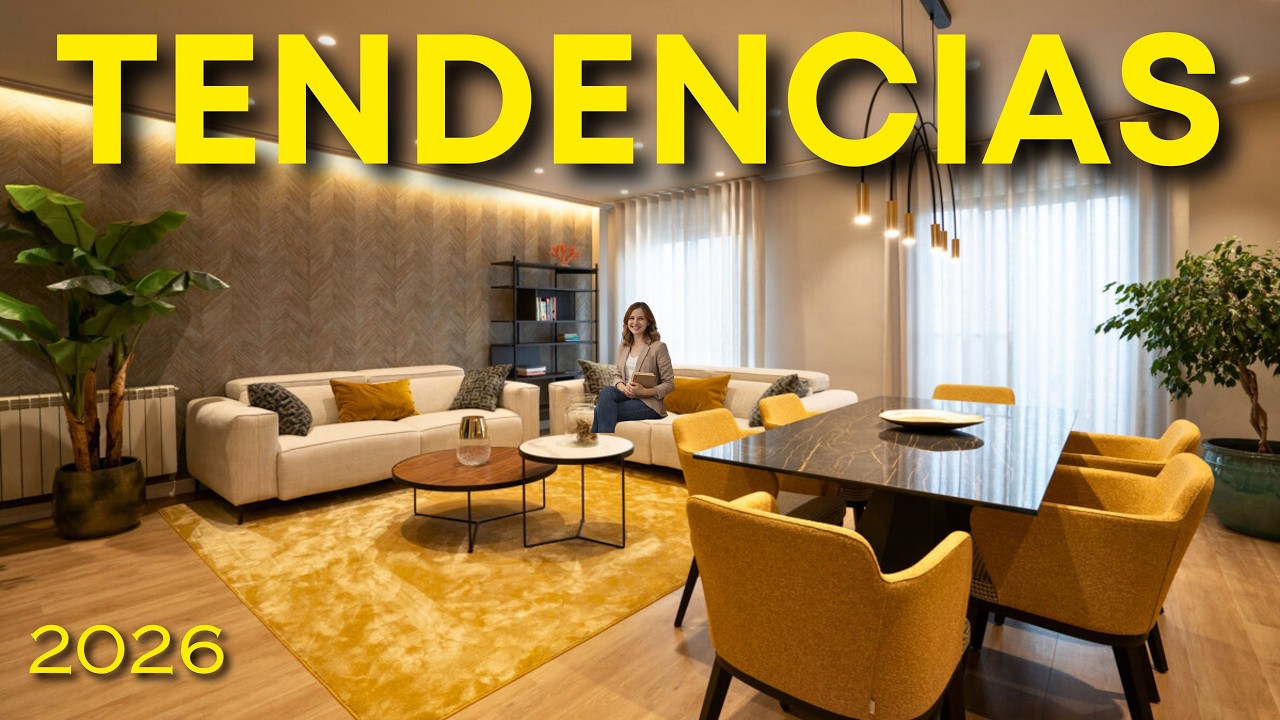Decoración moderna 2026 l Ideas para renovar tu casa