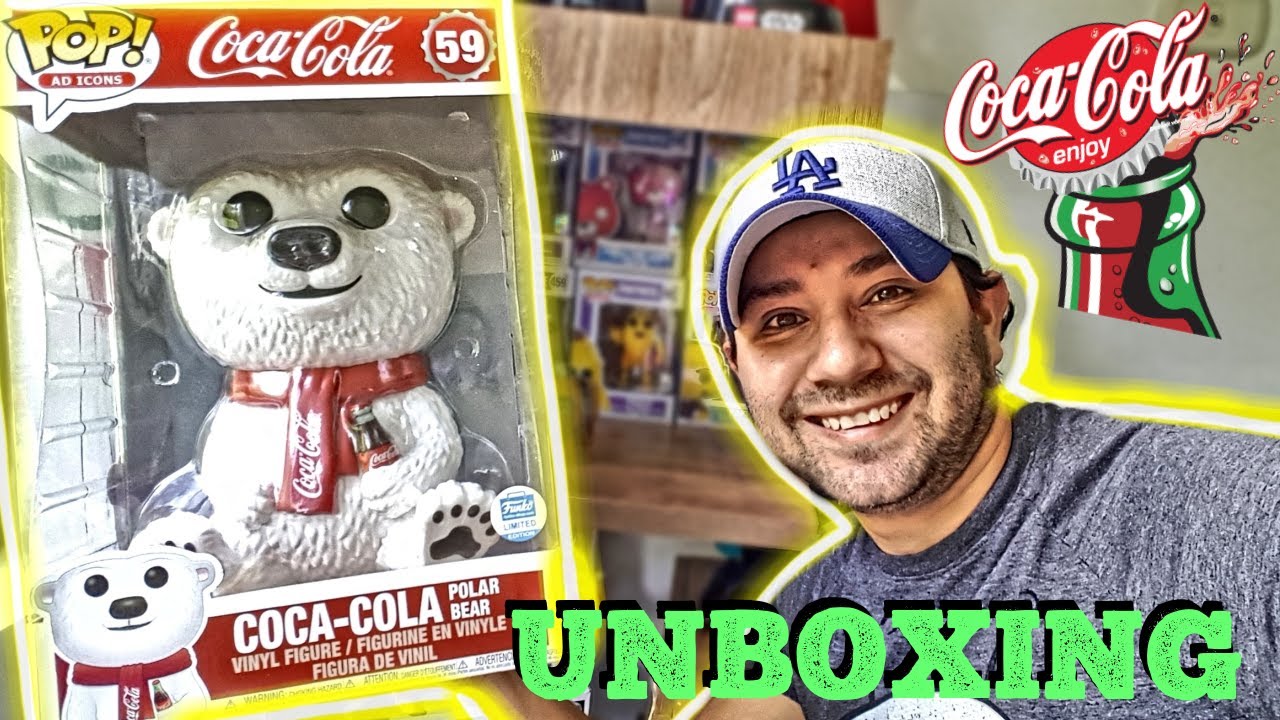 10" Oso COCA-COLA!