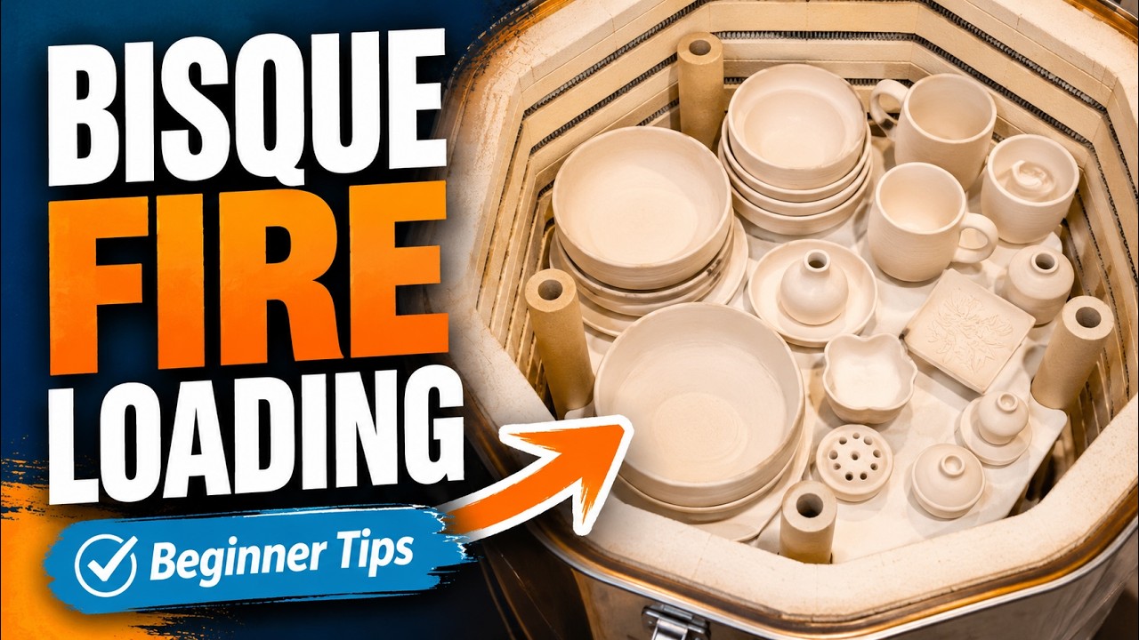 Bisque Fire Loading - Kiln Loading Tips and Tricks