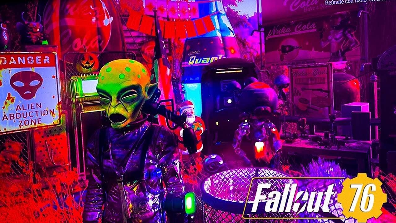 Fallout 76 T24 ps5 eventos, diarias online Gameplay Español  {4K ultra hd}