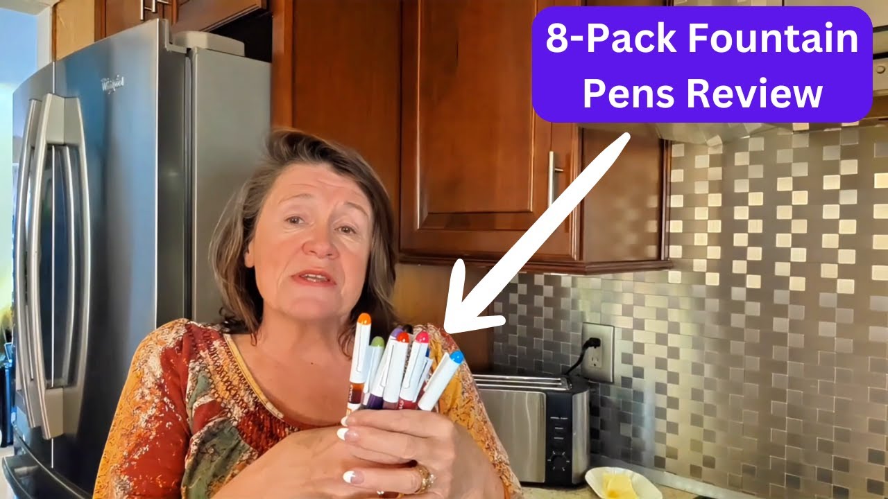 EYEYE Fountain Pens ✒️✨ 8-Pack Review &ndash; Smooth Writing & Vibrant Colors!