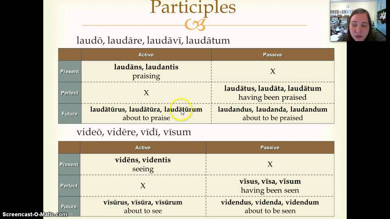 Ch. 23: Participles/Participial Phrases