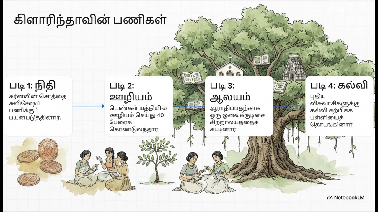 குளோரிந்தா வாழ்க்கை வரலாறு 