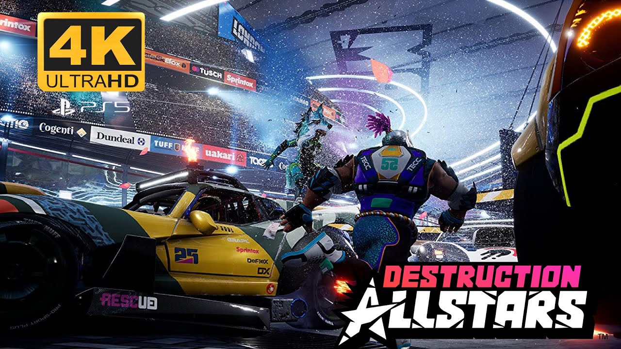 DESTRUCTION ALLSTARS - Arena de Destrui&ccedil;&atilde;o de Carros! PS5 - 4K