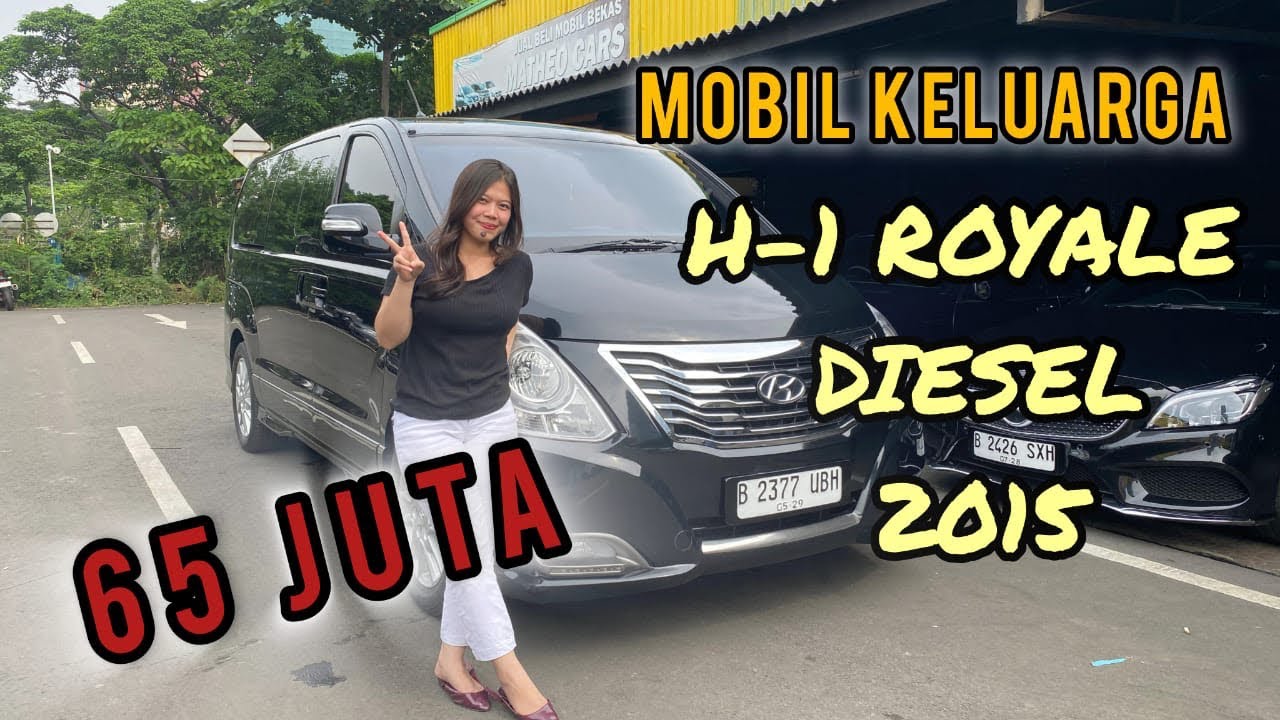 HYUNDAI H-1 ROYALE DIESEL 2015 CUMA 65 JUTA‼️MOBIL RASA RUMAH🔥Review with Zahra
