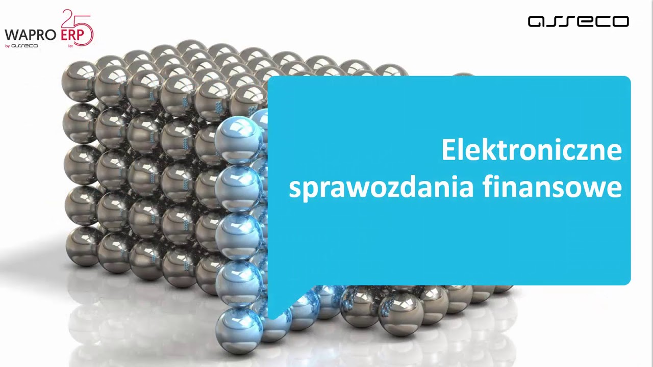 WAPRO Fakir  Elektroniczne sprawozdania finansowe