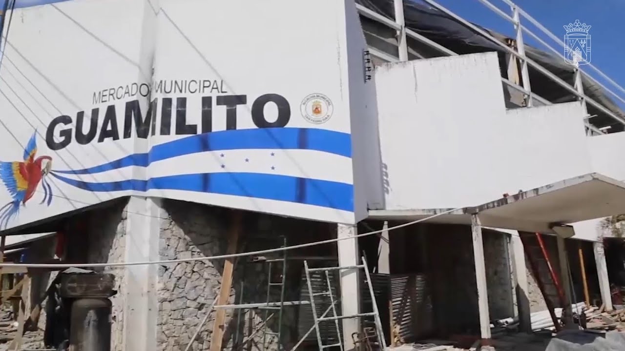 Avances en la construcción del nuevo Mercado Guamilito