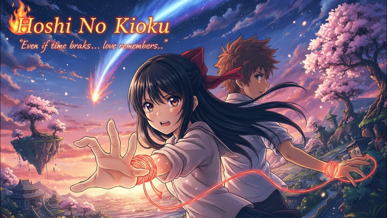 Hoshi No Kioku (2026) | Full Anime Movie in Hindi | Emotional Time Travel Love Story | 2D Anime Film