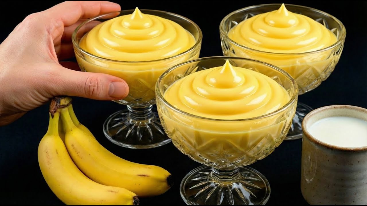 Everyone is Looking for This Dessert! The Secret is Frying 🤫 Caramel Banana Mousse in 10 Minutes