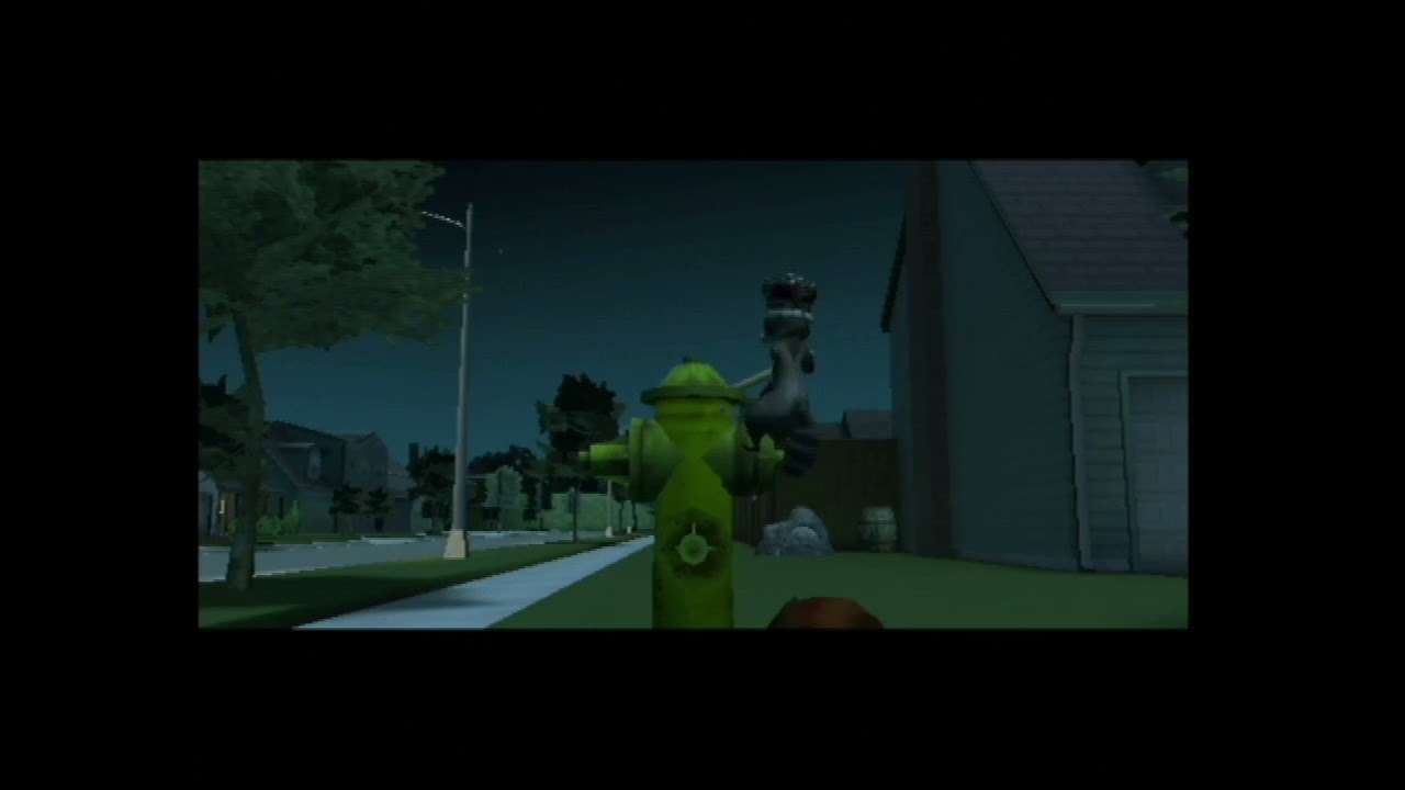 Over the Hedge (GameCube) - Walkthrough Part 4 - Night Street