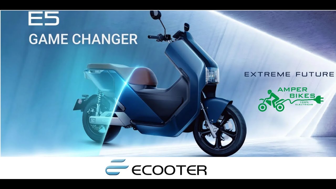 Review moto eléctrica Ecooter E5 en AMPER BIKES Málaga