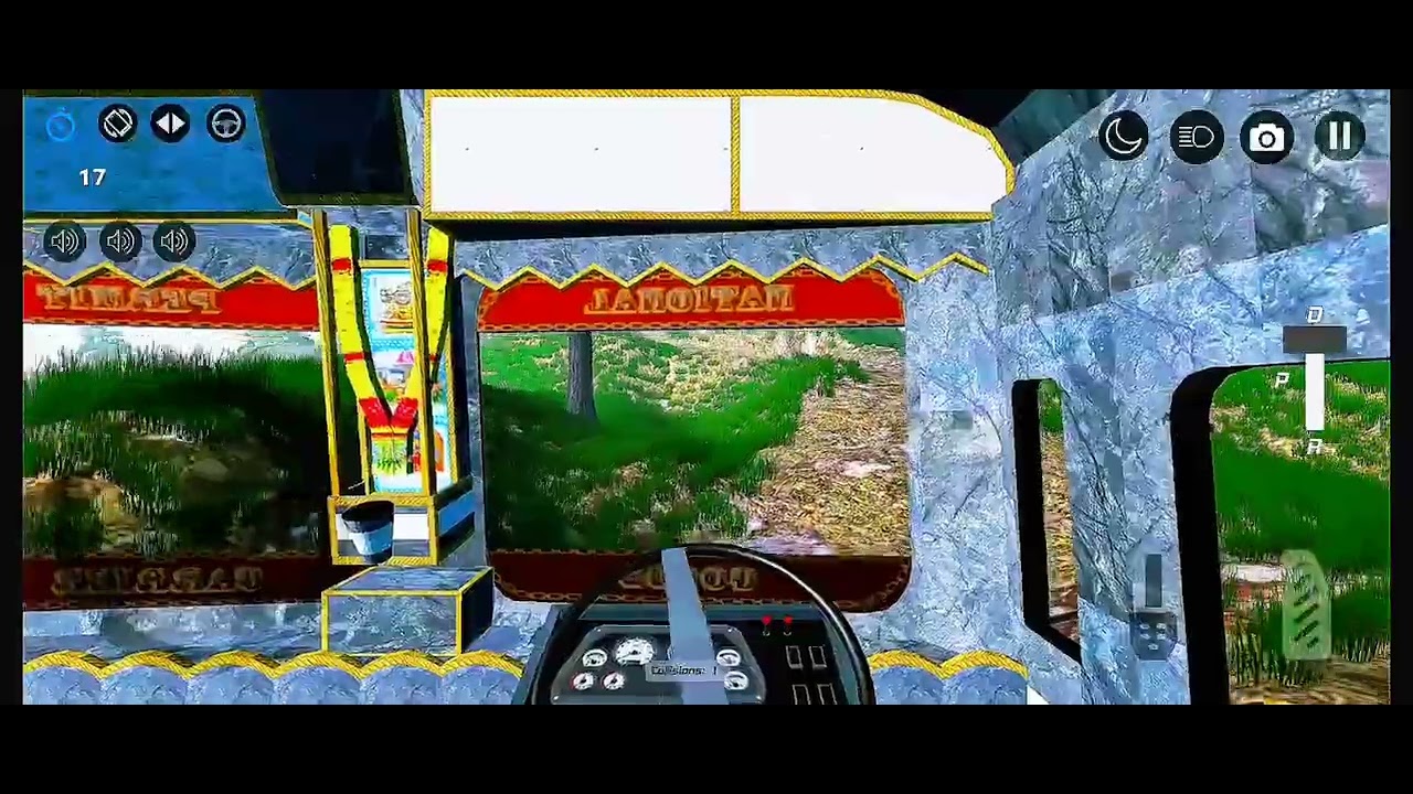 Truck simulator hard work in pahad road 💫#games 