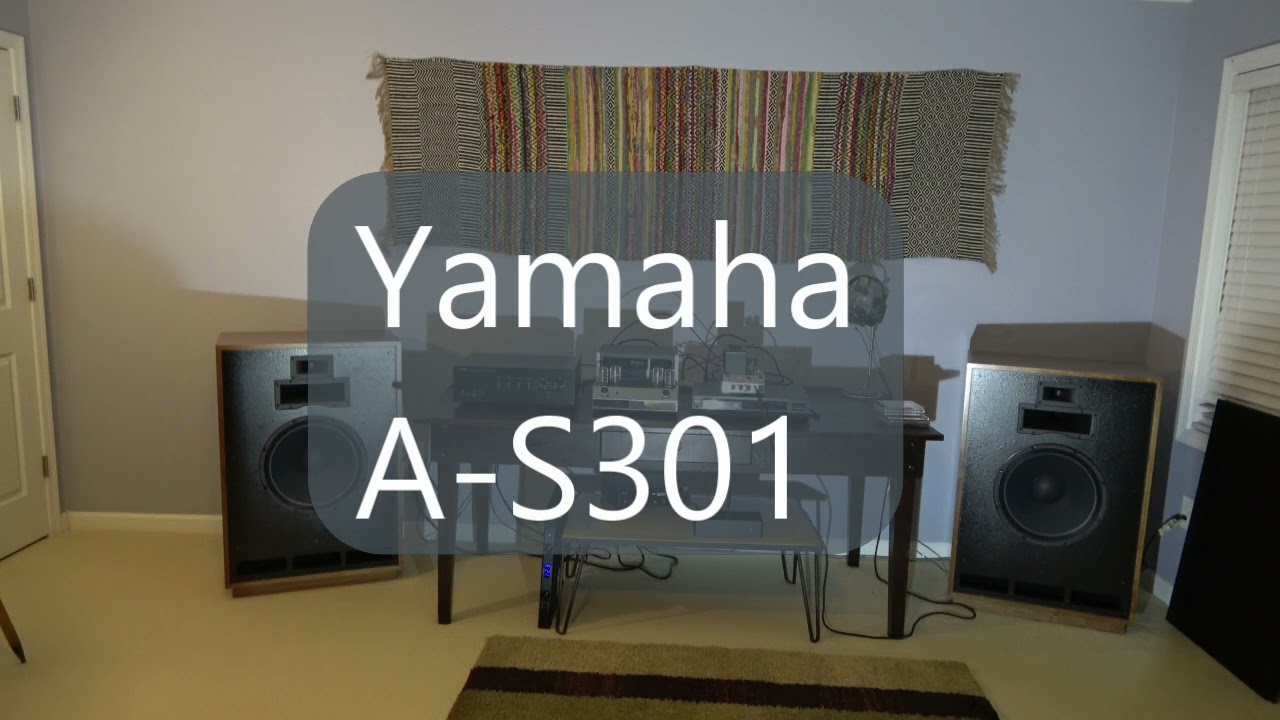Yamaha A-S301 vs. Luxman L590AXII:  Yamaha Value is Through the Roof; See Description!