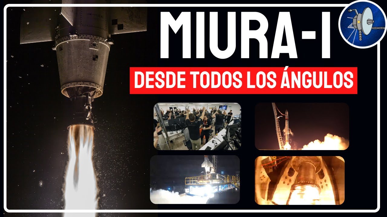 Lanzamiento del Miura-1 desde TODOS los ángulos!